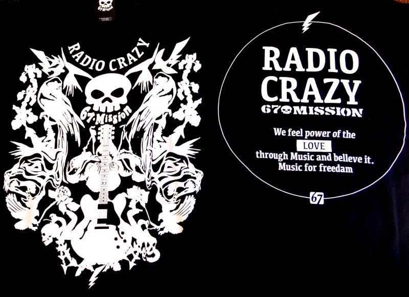 画像: 2016 RADIO CRAZY x 67mission コラボT-SH 