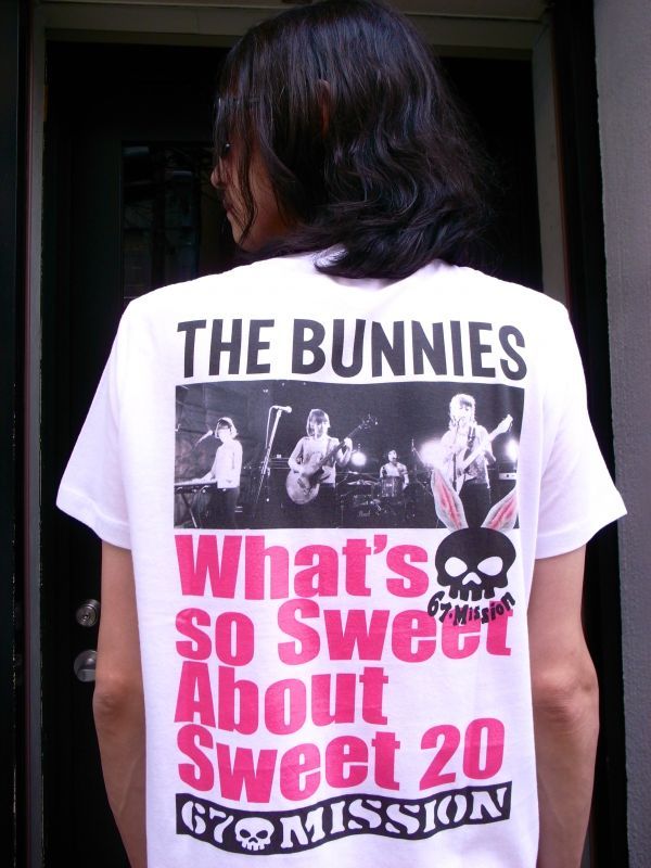画像: THE BUNNIES x 67mission コラボTシャツ (PINK)